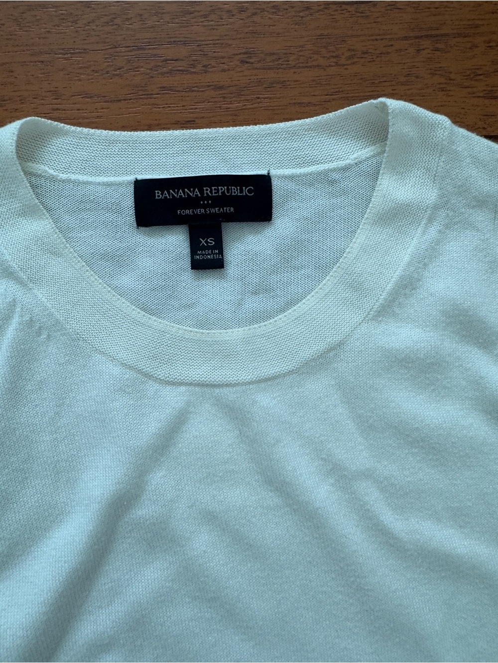 Banana Republic Forever Sweater 3-Pack | XS | Black, White & Light Blue - Picture 2 of 15